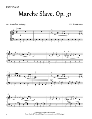 Book cover for Marche Slave, op. 31