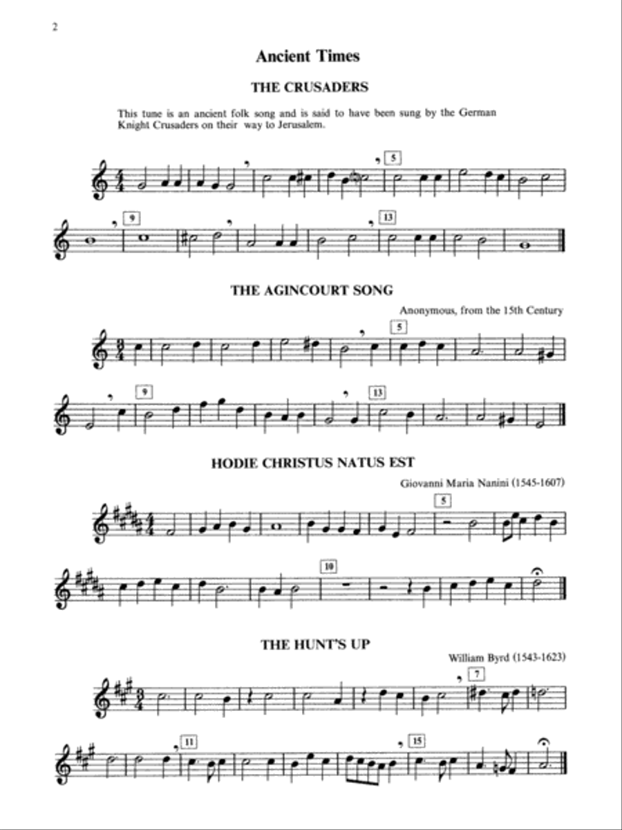 66 Festive & Famous Chorales for Band Concert Band scores gallery preview page 3