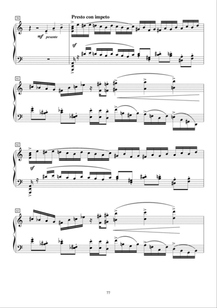 Concert etudes no.10-Recollection(A major) Piano Method scores gallery preview page 5