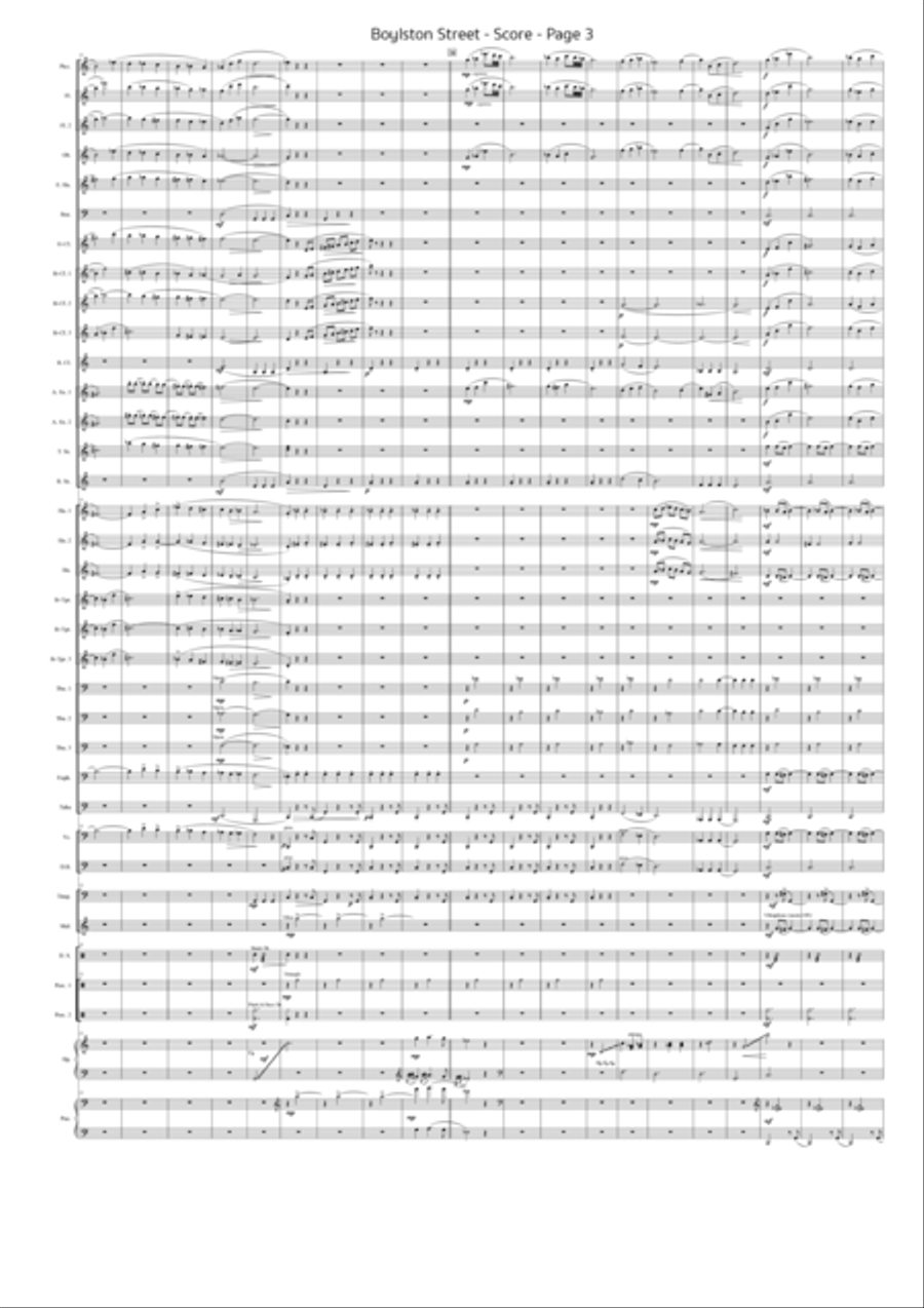 Boylston Street Boylston Street Concert Band scores gallery preview page 5