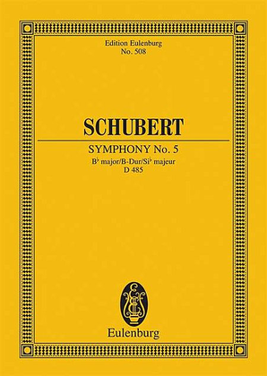 Symphony No. 5 in B-flat Major, D 485