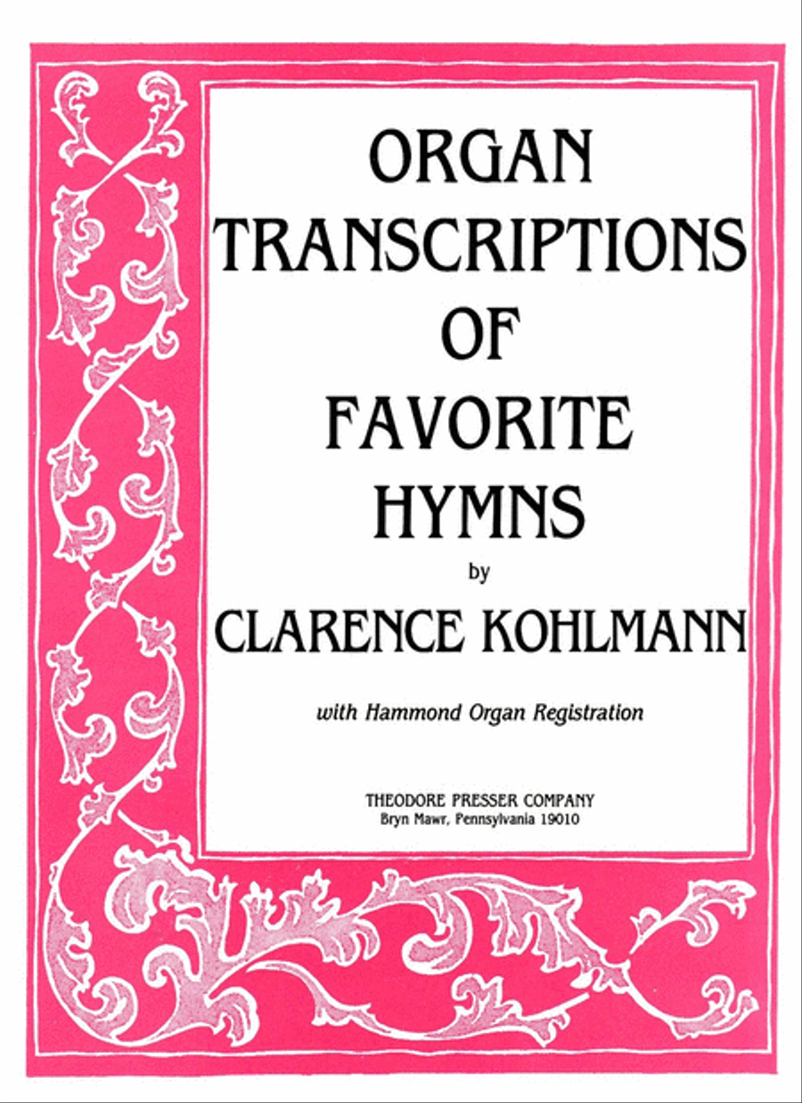 Organ Transcriptions of Favorite Hymns Chamber Music scores gallery preview page 1