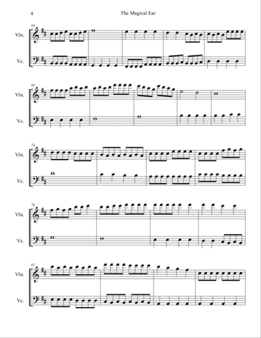 The Magical Ear Small Ensemble scores gallery preview page 4