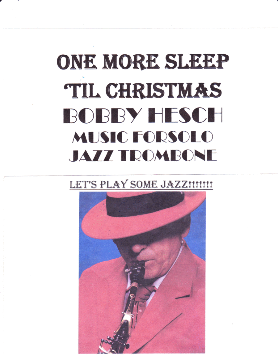 One More Sleep 'til Christmas Trombone Solo scores gallery preview page 1