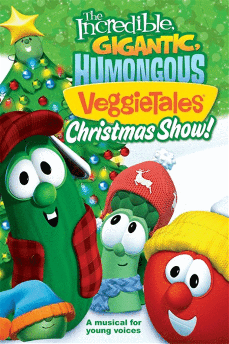 The Incredible, Gigantic, Humongous Veggietales Christmas Show - Accompaniment CD (Split) Choir scores gallery preview page 1