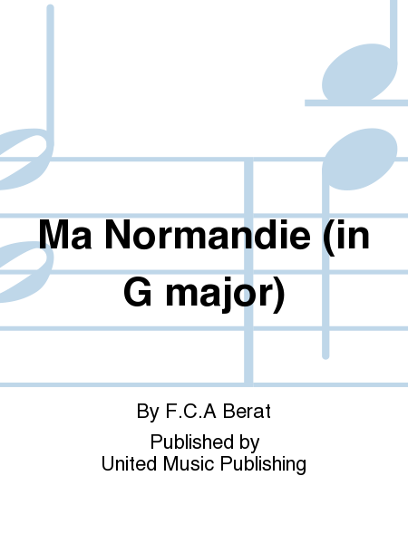 Ma Normandie - in G major