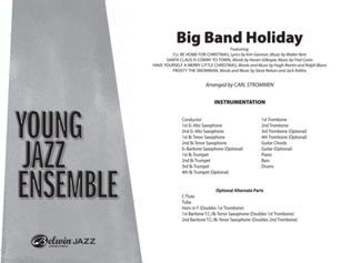 Book cover for Big Band Holiday: Score