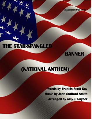 Book cover for The Star-Spangled Banner, (traditional) piano solo