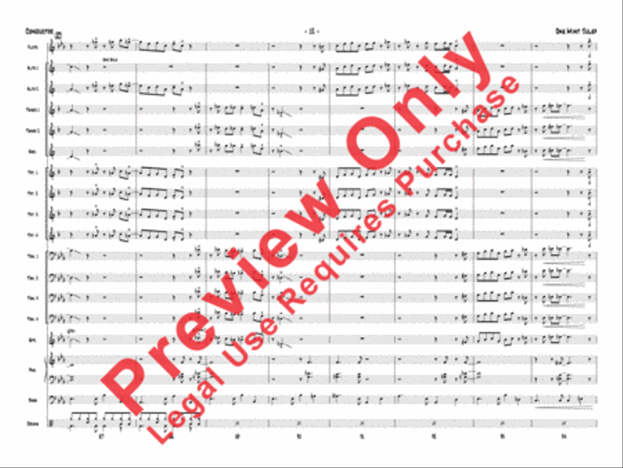 One Mint Julep One Mint Julep Jazz Ensemble scores gallery preview page 35