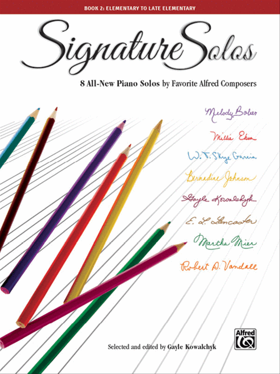 Signature Solos, Book 2 Easy Piano scores gallery preview page 1