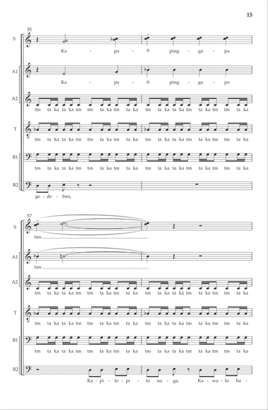 Kaisa-isa Niyan Divisi scores gallery preview page 6