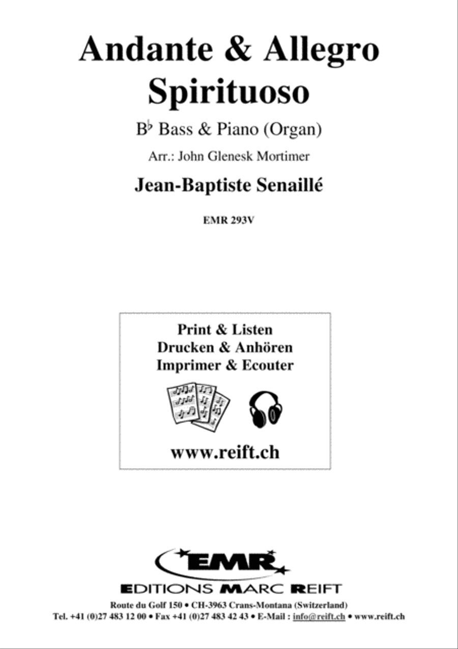 Andante & Allegro Spirituoso Organ scores gallery preview page 2