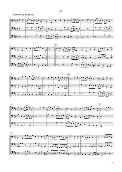 Six Sonatas No.1 for Three Violoncellos Op.7-1 image number null