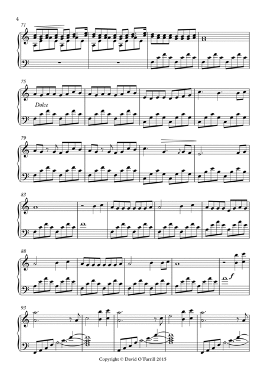 Part One: Choices Piano Solo scores gallery preview page 4