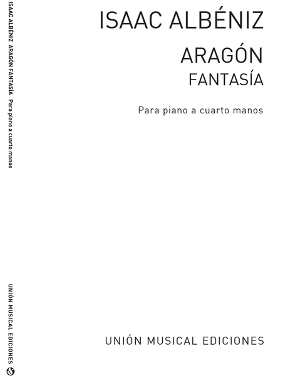 Aragon Fantasia For Piano Four Hands Piano Duet scores gallery preview page 1