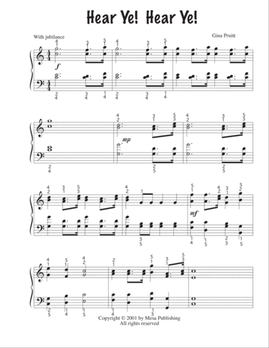 Tales of King Arthur Tales of King Arthur Piano Solo scores gallery preview page 3