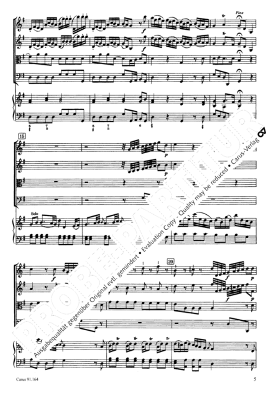 Concerto in G-Dur Concerto in G-Dur Cello scores gallery preview page 8