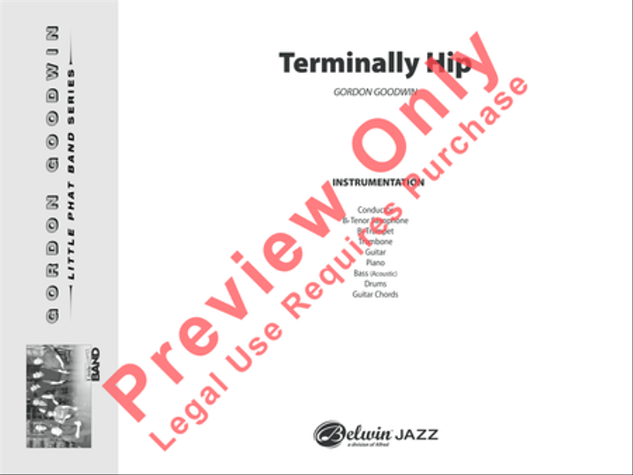 Terminally Hip Jazz Ensemble scores gallery preview page 12