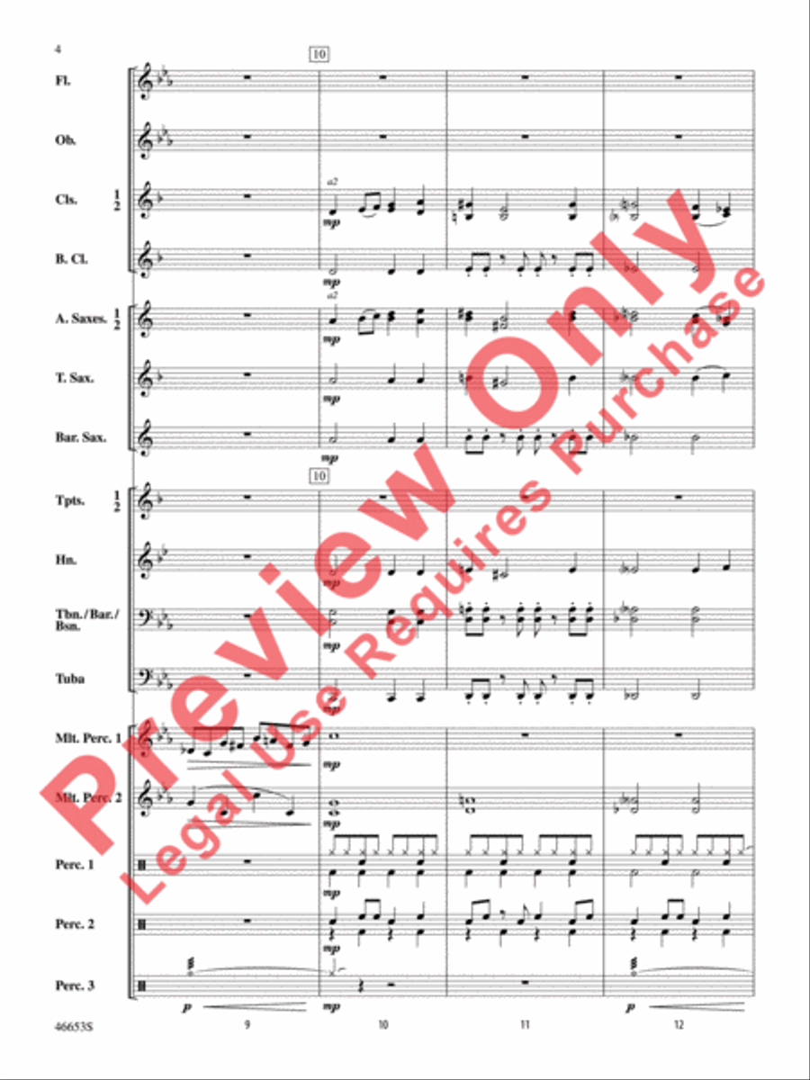 Flash! Concert Band scores gallery preview page 5