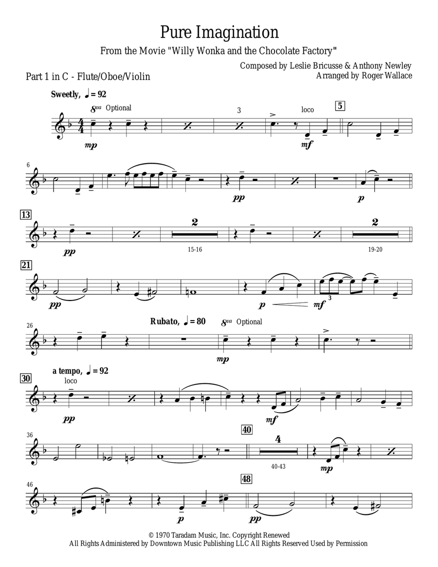Pure Imagination Small Ensemble scores gallery preview page 6