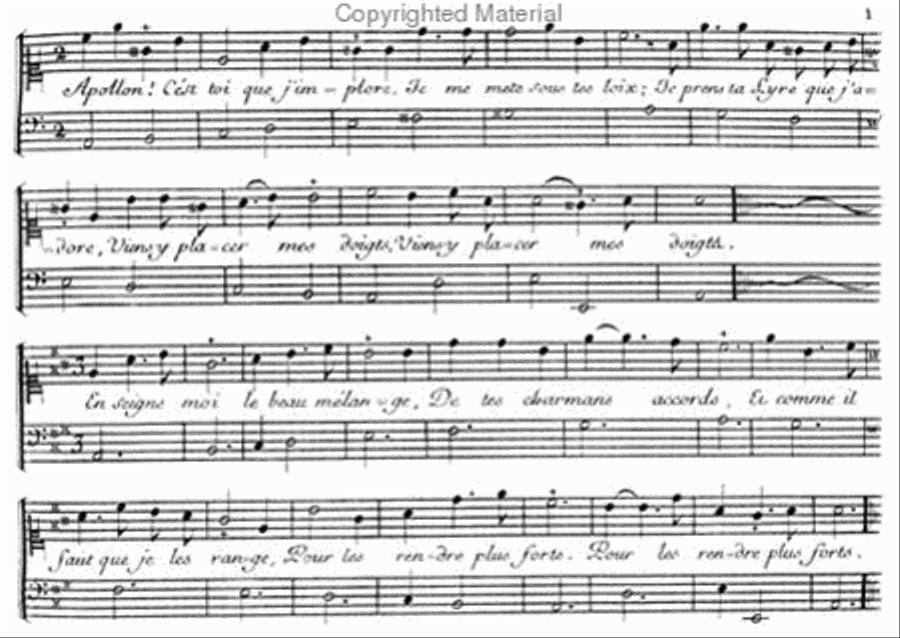 Methods & Treatises Continuo Bass - Volume 3 - France 1600-1800 Basso Continuo scores gallery preview page 3
