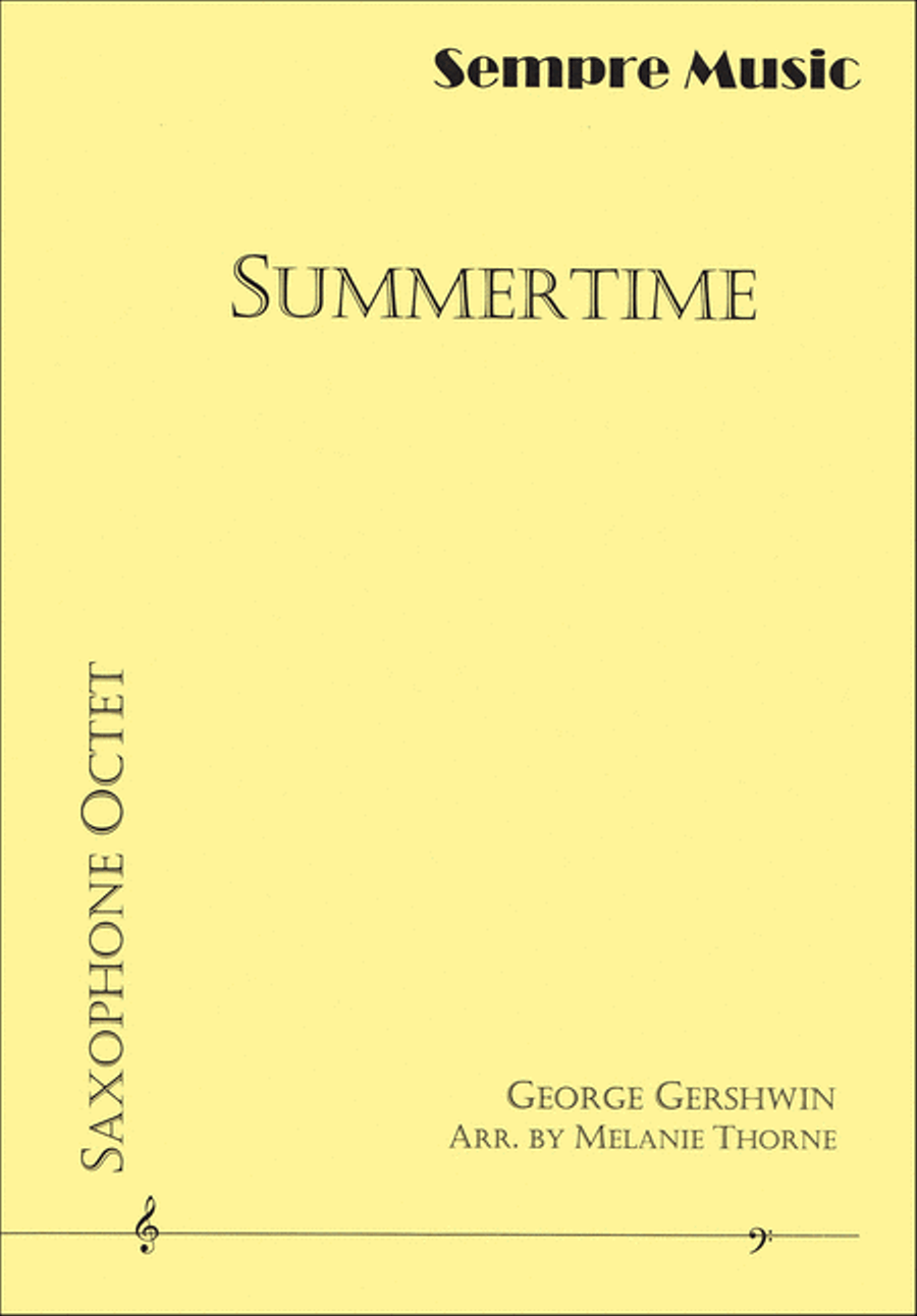 Summertime SSAATTBB scores gallery preview page 1