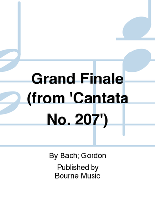 Book cover for Grand Finale (from 'Cantata No. 207')