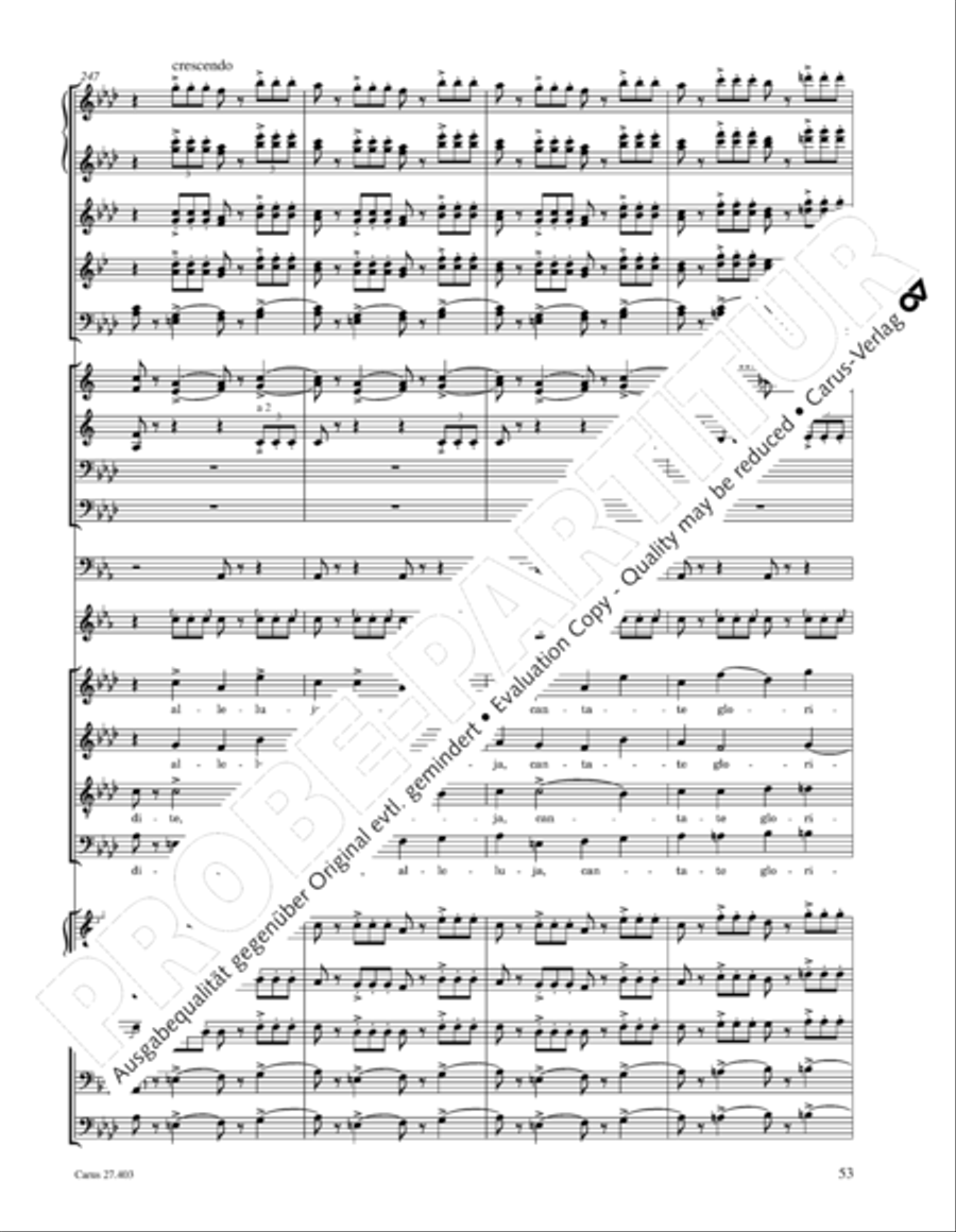 Mottetto per San Paolino Mottetto per San Paolino 4-Part scores gallery preview page 54