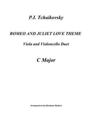 Tchaikovsky's Romeo and Juliet Love Theme Viola and Cello Duet