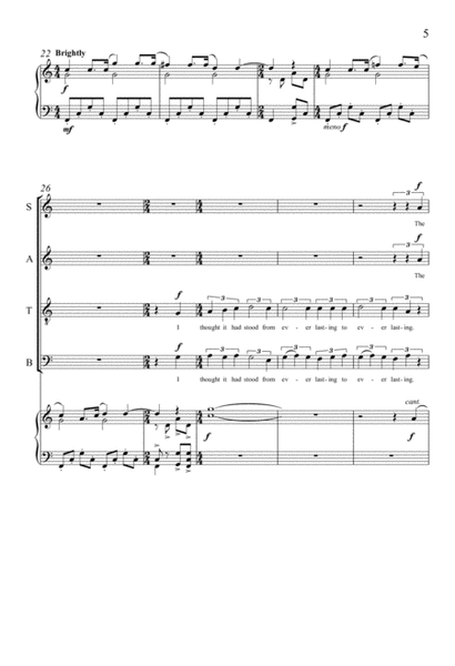 The Vision (Downloadable Keyboard/Choral Score)