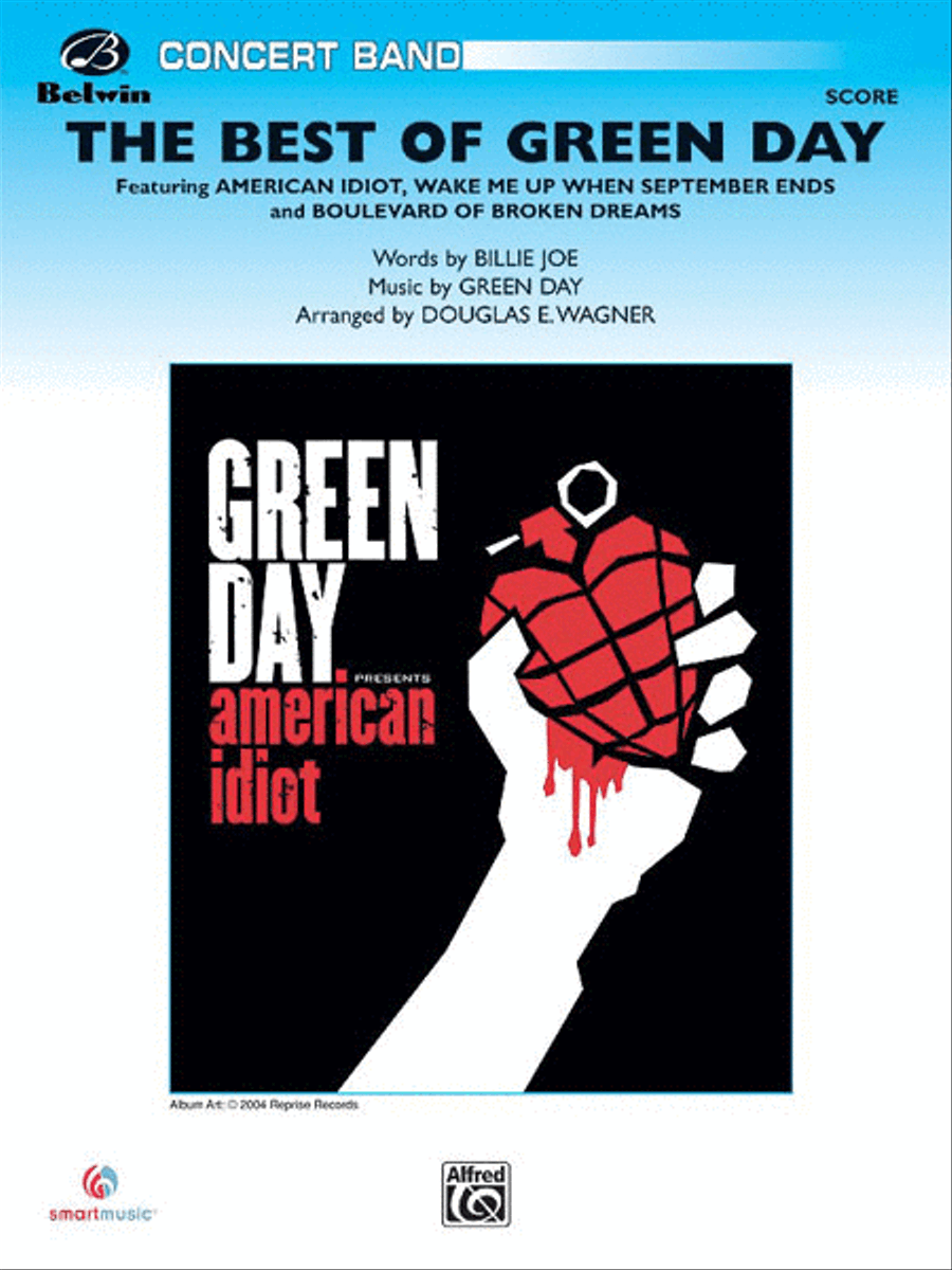The Best of Green Day Concert Band scores gallery preview page 1