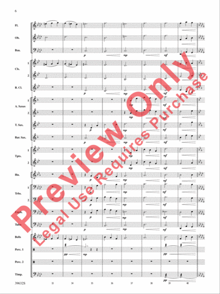 Avinu Malkeinu Avinu Malkeinu Concert Band scores gallery preview page 7