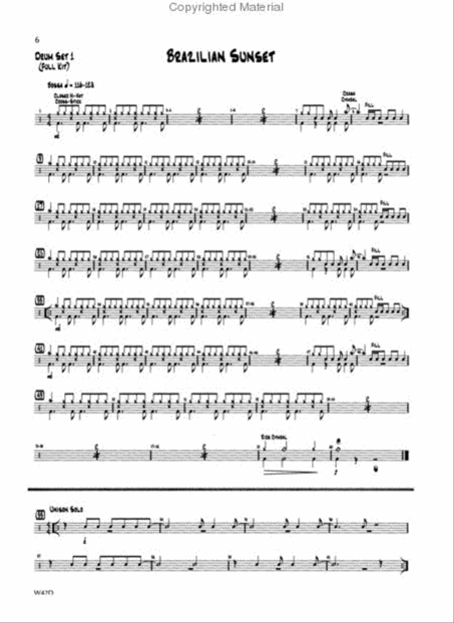 Jazz standards sales for drumset