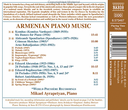 Armenian Piano Music image number null