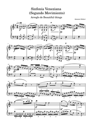 Sinfonía Veneziana (Segundo Movimiento)-Antonio Salieri