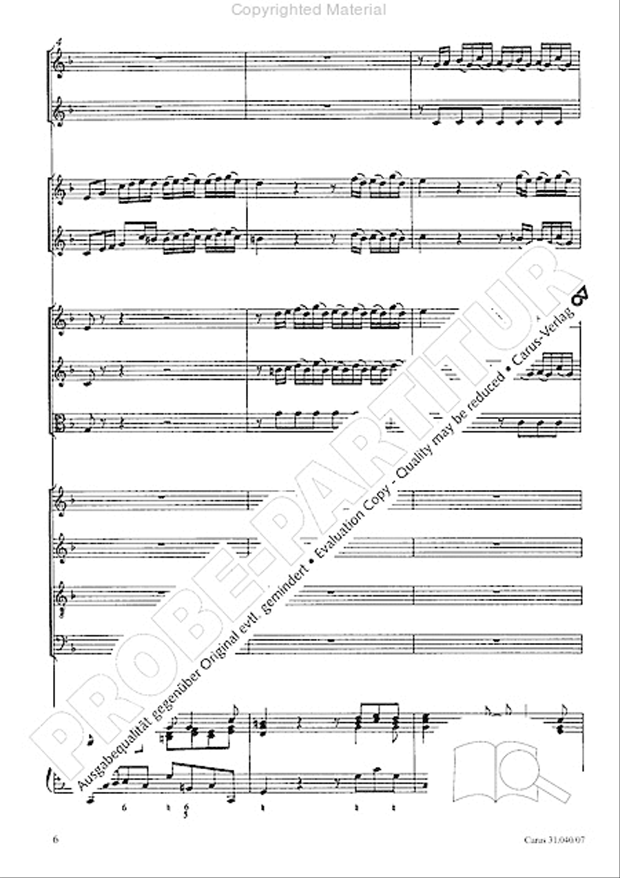 Christ was manifested for this purpose (Dazu ist erschienen der Sohn Gottes) ATB scores gallery preview page 8