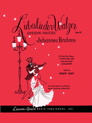 Book cover for Liebeslieder Walzer, Opus 52