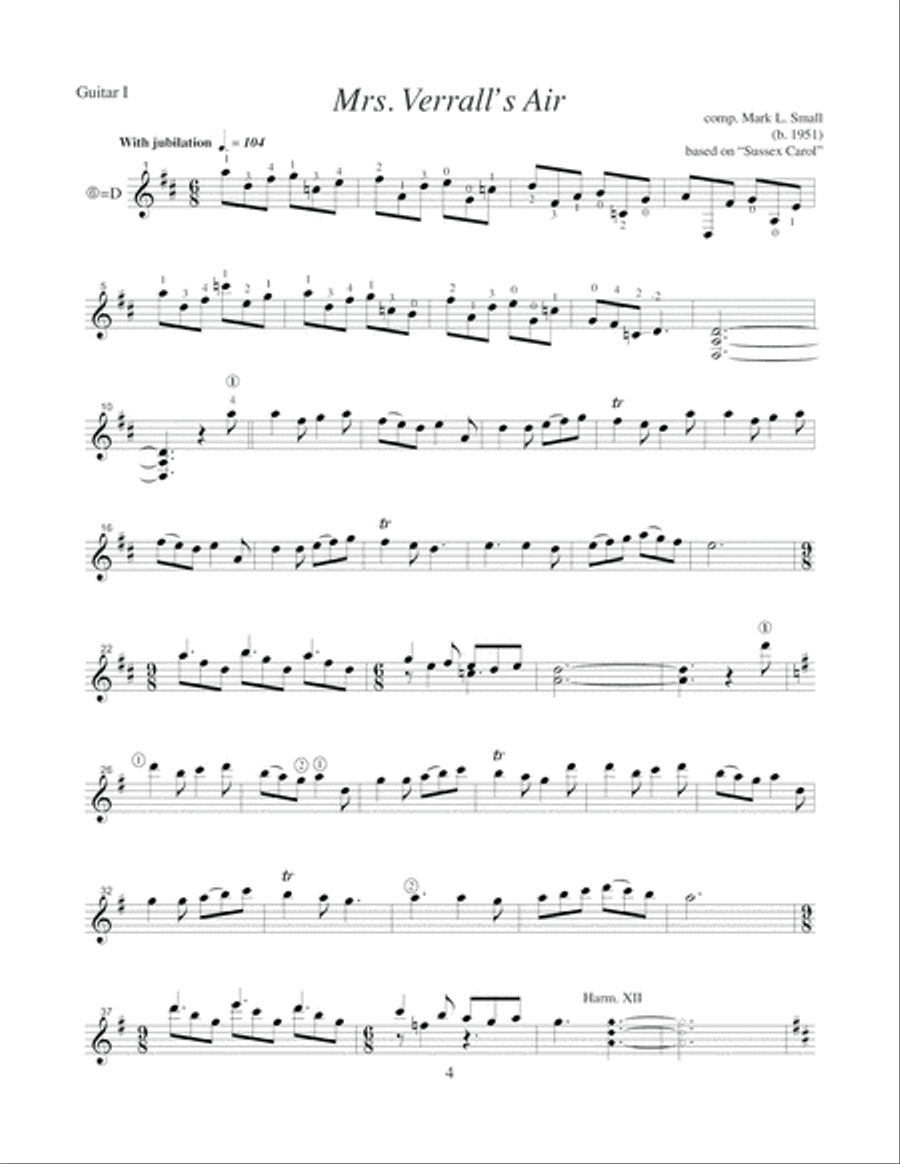 Graded Guitar Duos, Volume 3 Acoustic Guitar scores gallery preview page 10