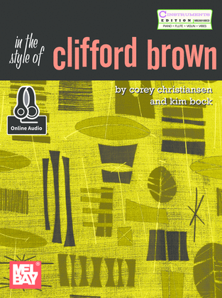 Book cover for Essential Jazz Lines: In the Style of Clifford Brown-C Edition