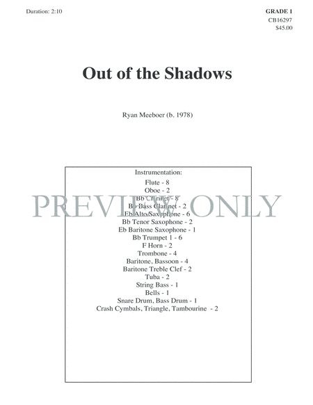 Out of the Shadows image number null