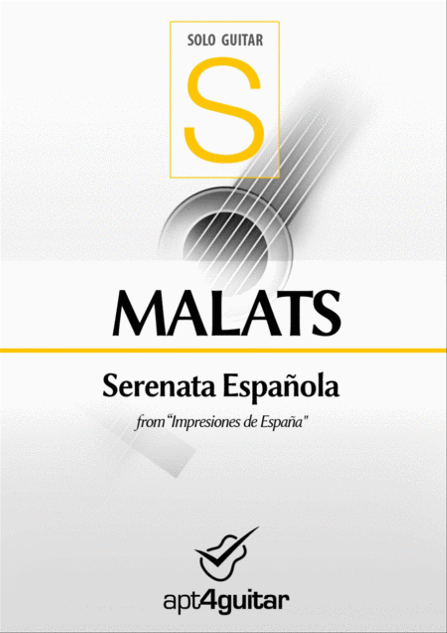 Serenata Española Classical Guitar scores gallery preview page 1