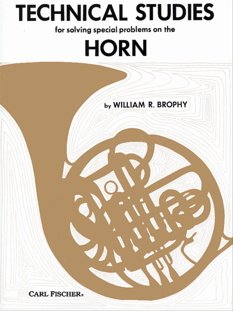 Technical Studies for Solving Problems on the Horn Horn Solo scores gallery preview page 1