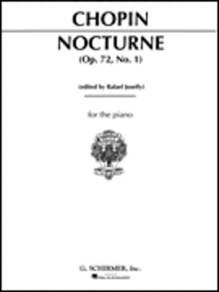 Nocturne, Op. 72, No. 1 in E Minor