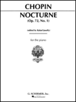 Book cover for Nocturne, Op. 72, No. 1 in E Minor