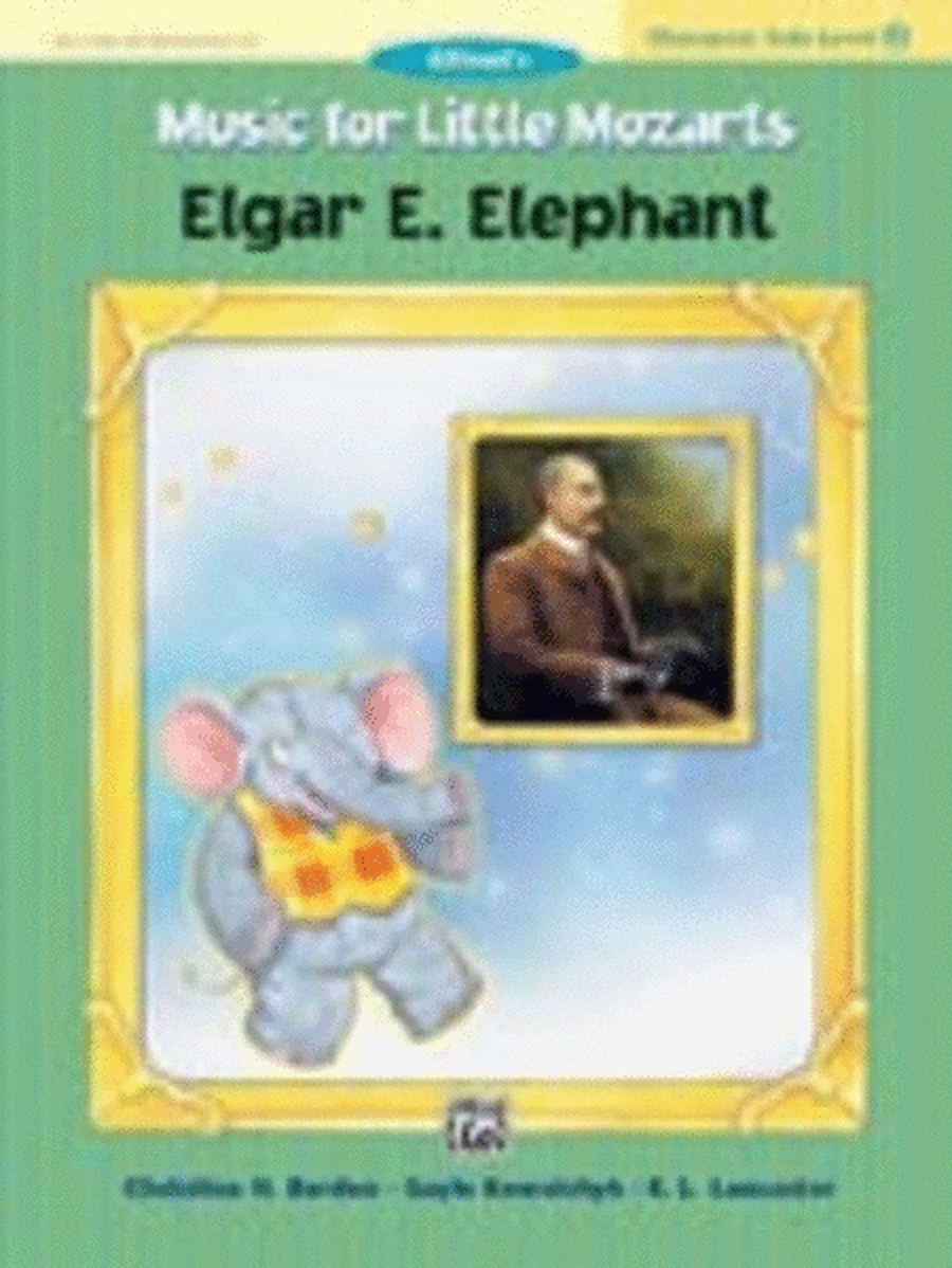 Elgar E Elephant Character Pno Solo Level 2
