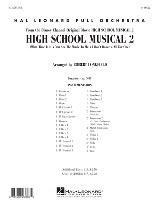 High School Musical 2 - Full Score