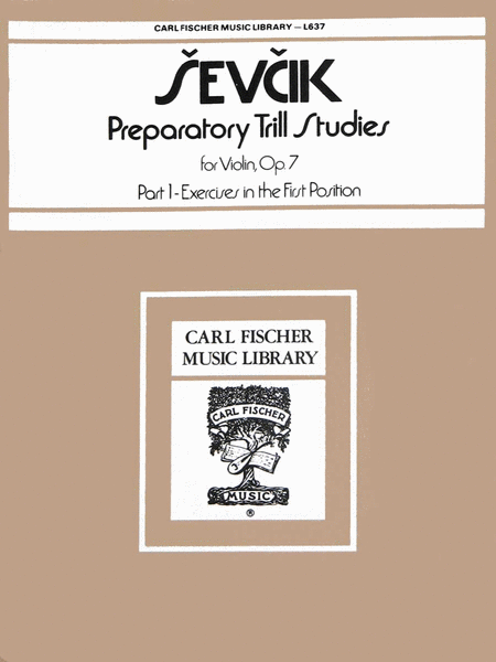Preparatory Trill Studies, Op. 7-Pt. I