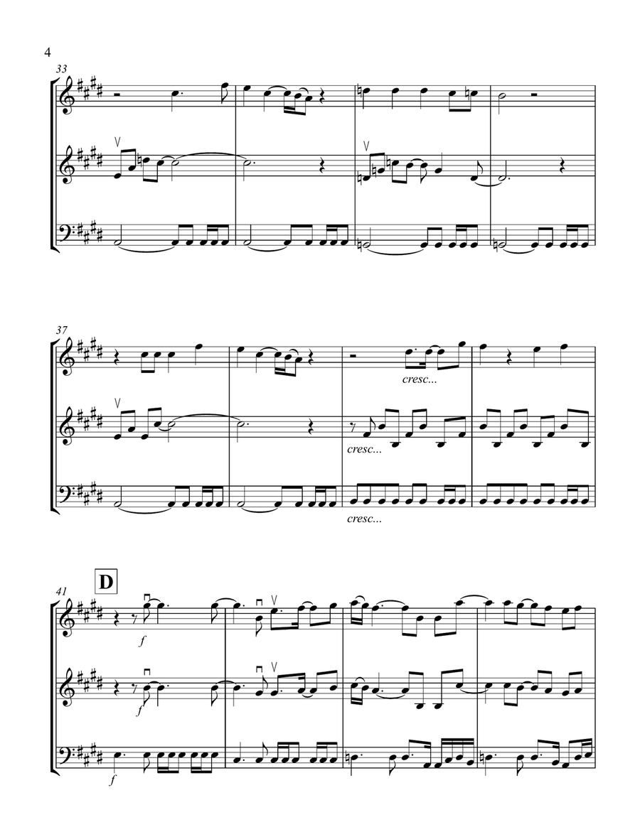 (i've Had) The Time Of My Life String Trio scores gallery preview page 4