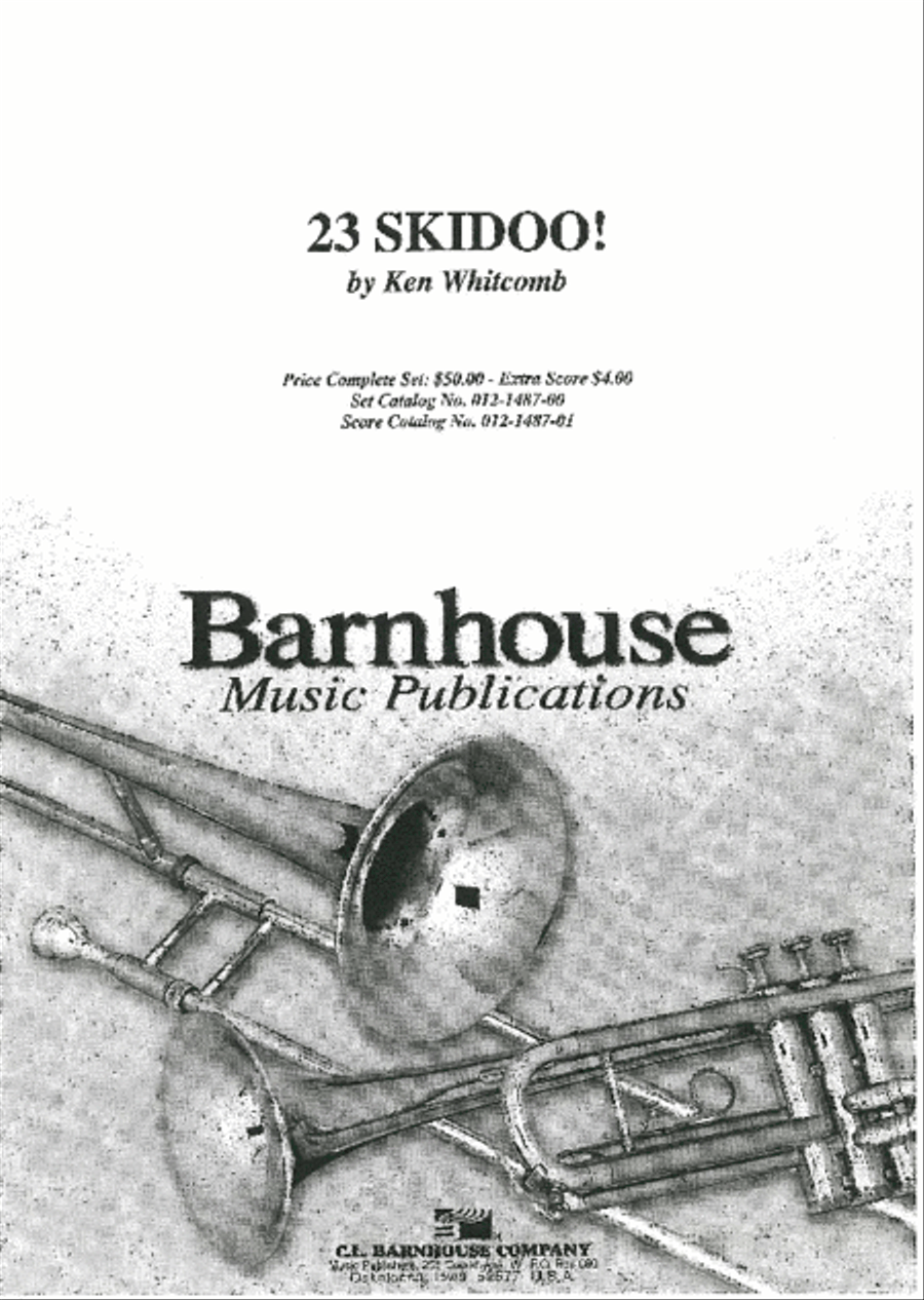 23 Skidoo! Concert Band scores gallery preview page 2