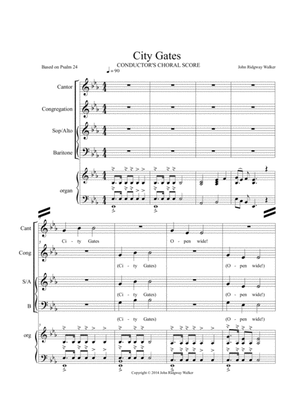 City Gates (Eb)-02* CHORAL CONDUCTOR'S PACKAGE